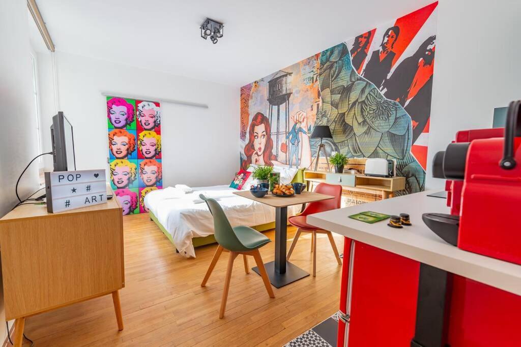 Le Pop Art - Topbnb Dijon Eksteriør bilde